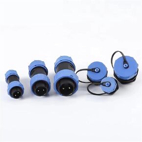 LD Conectores De Cables Male and Female Back Nut Docking 1Pcs(LD16-3Pin,5Sets) in Saudi Arabia
