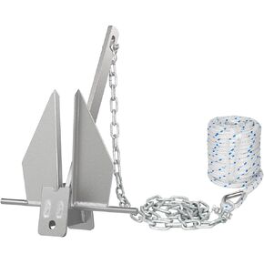 تشتمل مجموعة مرساة فلوك المجلفنة على سلسلة مرساة، وحبل وأغلال، للطوافات، والزوارق، وقوارب الصيد، وقوارب الباس، والقوارب الرياضية، واليخوت الرياضية، ومجموعة مرساة القارب بوزن 5/8/10/13 رطل in Kuwait