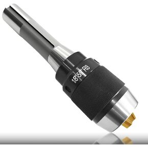 ظرف الحفر R8، 1/8 بوصة - 5/8 بوصة (3-16 مم) ظرف الحفر بدون مفتاح للخدمة الشاقة، ظرف مخرطة R8 مع مفتاح ربط APU16، فكوك تيتانيوم in Kuwait