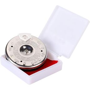 13 Tone Pitch Pipe Tuner, Sensitive Chromatic Pitch Pipe for Singers Voice Bass Musical Practice, Besides Tuning, C-C Pitch Pipe 13 Tones with Clear Scale for Guitar, Bass, Violin, Ukulele in Kuwait