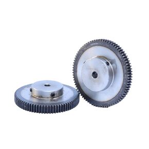 الصلب الثقيلة موتور ترس ترس 1 قطعة 1 متر 80T حفز والعتاد تتحمل حجم 6/8 10 /12 مللي متر عجلة منخفضة الكربون الصلب المواد دودة للمحرك (10 مللي متر) in Kuwait