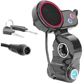 Electric Thumb Throttle Display Compatible with H5 Electric Scooter 6-Pin Speed Controller Accessories with Lock, LCD Display Control Panel for M4 Electric Scooter in Kuwait