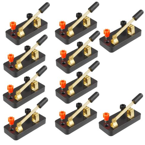 Educational Single Pole Knife Switch Physics Laboratory Equipment Single Pole Sin gle Throw (Spst) Switch 10PCS in Kuwait