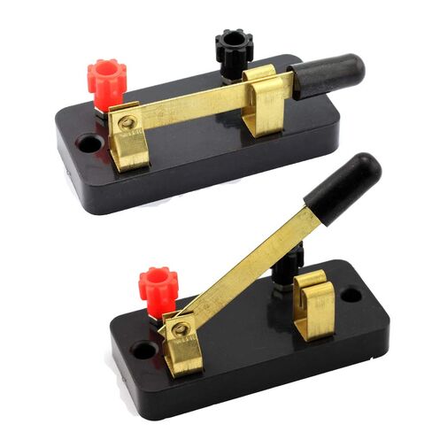 Educational Single Pole Knife Switch Physics Laboratory Equipment Single Pole Sin gle Throw (Spst) Switch 10PCS in Kuwait