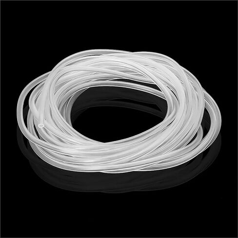 خرطوم Lfang-Silicone شفاف مرن من السيليكون ID 0.5 1 1.5 2 2.5 3 3.5 4 مم أنبوب من درجة الغذاء مقاوم لدرجة الحرارة وغير سام، مقاوم للضغط والانفجار (10 متر، ID 0.7 مم OD 1.7 مم) in Kuwait