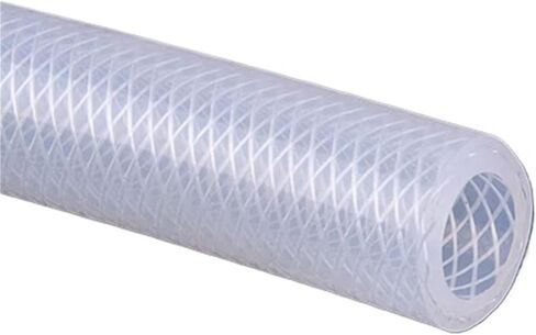 Lfang-Silicone Hose 1m / Lot ID 3-50mm خرطوم سيليكون من درجة الطعام مقاوم للحرارة أنبوب مقاوم للانفجار، خرطوم مطاطي مضفر بطبقة مزدوجة، مقاوم للضغط والانفجار (ID 38 مم × OD 46 مم) in Kuwait