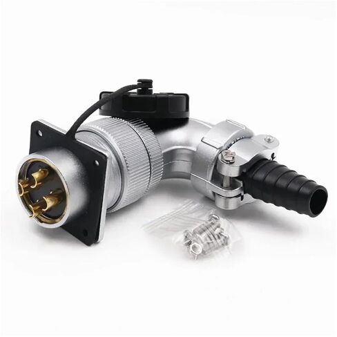 WS32 TS+Z M32 4Pin 6Pin 8Pin 10 Pin 11Pin 13Pin 19Pin 50A Power Electrical Connector Male Female Socket Panel 1Pcs(6 Pin Plug) in Saudi Arabia