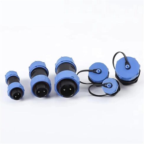 LD Conectores De Cables Male and Female Back Nut Docking 1Pcs(LD16-3Pin,5Sets) in Saudi Arabia