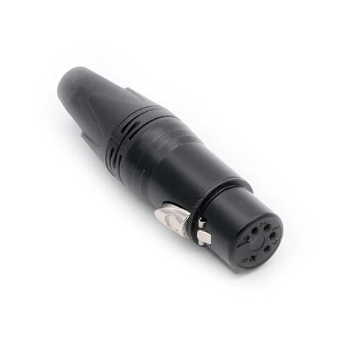 10Pcs 5Pins XLR Male Connector 5Poles Plugs Microphone Jack MIC Cable Terminal Audio(Malex5 Femalex5) in Saudi Arabia