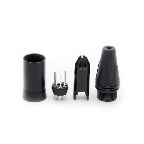 10Pcs 5Pins XLR Male Connector 5Poles Plugs Microphone Jack MIC Cable Terminal Audio(Malex5 Femalex5) in Saudi Arabia