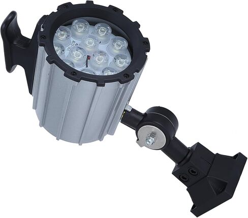LED Work Light, 12W 24V Waterproof, 12LED Short - Arm CNC Machine Lighting - Explosion - Proof Durability, Aluminum Heat Dissipation, Ideal for Industrial Workshops in Saudi Arabia