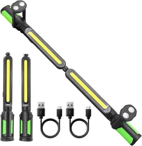 2400LM Attractive Rechargeable Work Light with Fasteners 4400mAh Battery 3 Approaches for Car Repair Garage Crisis in Saudi Arabia