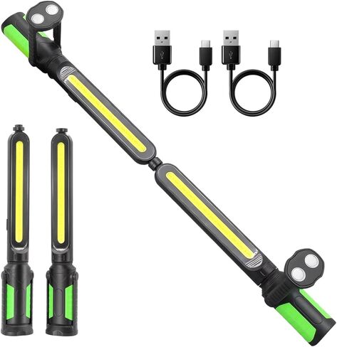 2400LM Attractive Rechargeable Work Light with Fasteners 4400mAh Battery 3 Approaches for Car Repair Garage Crisis in Saudi Arabia
