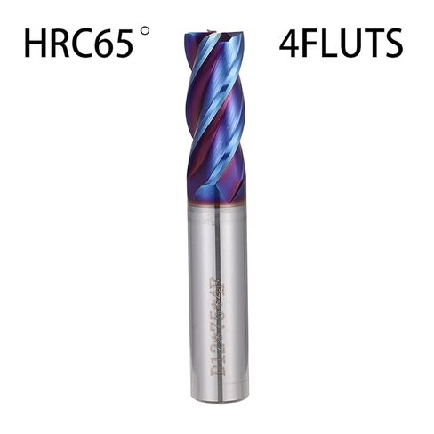 CNC Carbide End Mills Solid Mill 2 3 4 Flute Tungsten Spiral Router Bits Bit HRC50 55 65 in Saudi Arabia