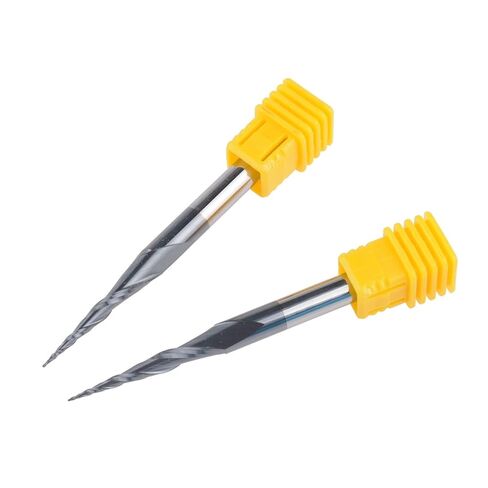 2 قطعة/الوحدة الصلبة كربيد التنغستن مدبب نهاية مطحنة الكرة الأنف R0.25D630.575L2F 6 مللي متر المطاحن بت التوجيه باستخدام الحاسب الآلي نحت الحفر أداة in Saudi Arabia