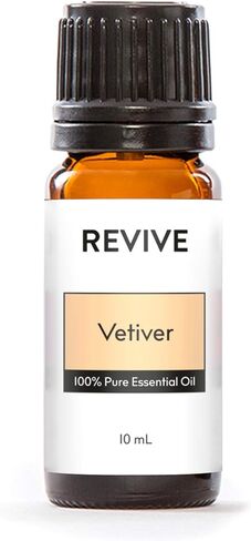 Vetiver Essential Oil by Revive Essential Oils - 100% Pure Therapeutic Grade, for Diffuser, Humidifier, Massage, Aromatherapy, Skin & Hair Care in Saudi Arabia