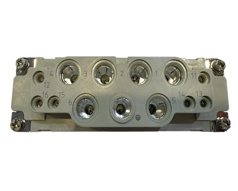 Industrial Rectangular Heavy-Duty Connector HDC HK-006/6-F in Saudi Arabia