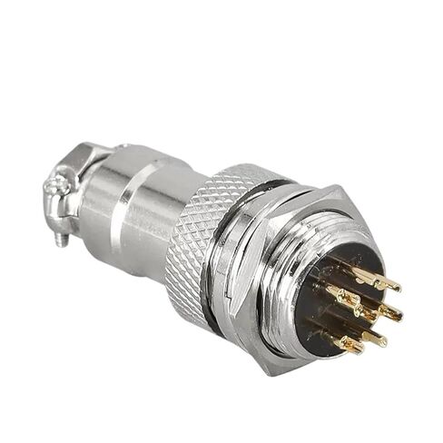 GX16 Industrial 2/3/4/5/6/7/8/9/10 Pin Male Plug/Female Socket Connector 2-Pin(6P Whole Set) in Saudi Arabia