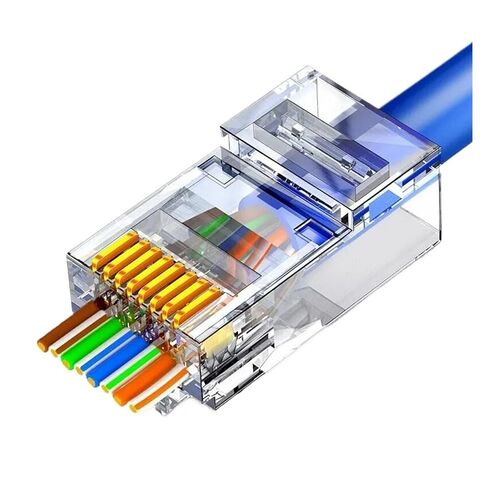 8P8C موصل مستقيم كابل توصيل وحدات نهاية (100 قطعة) in Kuwait