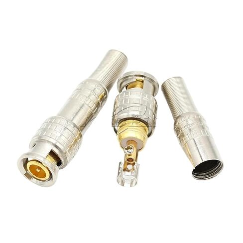 BNC لحام Q9 ذكر التوصيل أنثى 75-5 أوم موصل الأسلاك (BNC-K-5 أنثى، 5PCS) in Kuwait