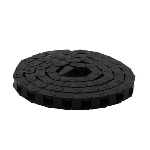 Transmission Chains Plastic Towline 7 10mm Nylon Cable Drag Chain Wire Carrier Drag Chain Printer Woodworking(R28mm,7x15 mm) in Saudi Arabia