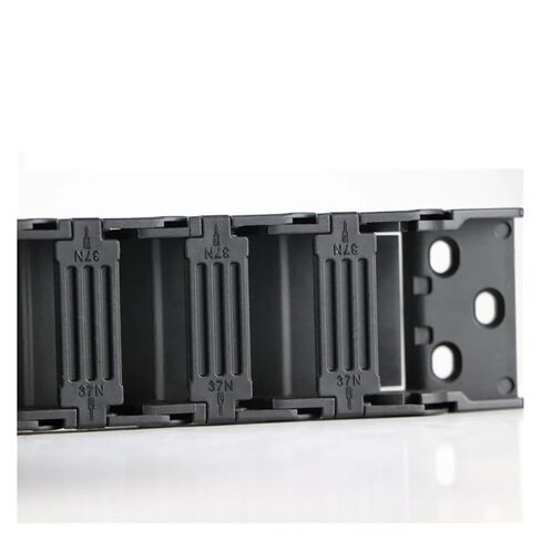 1M Cable Chain Semi-Enclosed Interior Opening 18x18 18x25 18x37 18x50 Drag Plastic Towline Transmission(38mm,18x50 mm) in Saudi Arabia