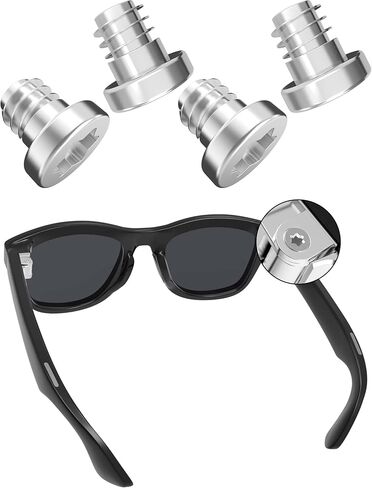 BLAZERBUCK 2 أزواج استبدال مسامير إصلاح طقم مسامير ربط لنظارات Ray-Ban Meta Wayfarer RW4006 50 مم in Saudi Arabia