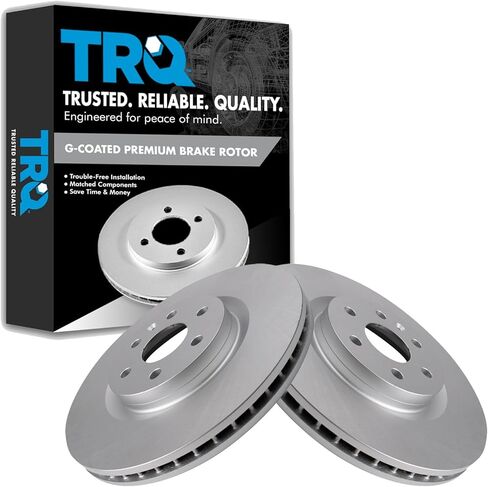 مجموعة دوار الفرامل الأمامية TRQ متوافقة مع 16-20 كاديلاك CT6 14-19 CTS شيفروليه كامارو in Saudi Arabia