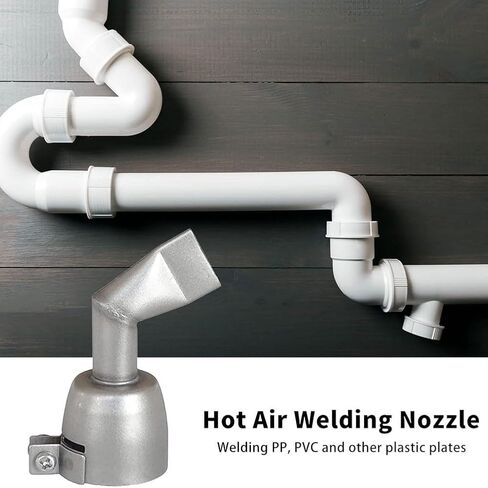 Welding Nozzle 304 Stainless Steel Hot Air Blower Head for PP PVC Plastic Sheet 20mm Flat Tip Compatible with Most Accessories B in Saudi Arabia