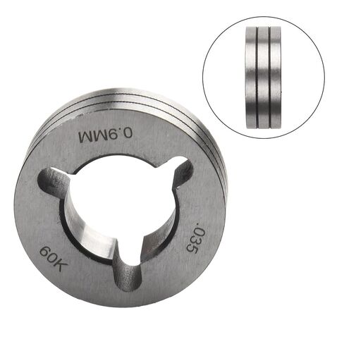 ملحق تغذية سلك أخدود MIG Welder Drive Roller مخرش في فولاذ محمل متوافق مع موديلات Miller/Clarke/SIP .030/.035/.045/1-16 بوصة لتغذية اللحام السلس #7 in Saudi Arabia