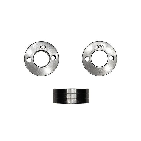 MIG Welder Drive Rollers 0.023/0.030/0.035/0.040/0.045 Knurled V and U Groove Wire Feed Roll Compatible with ESAB Bearing Steel Welding Accessory .023/.030 in Saudi Arabia