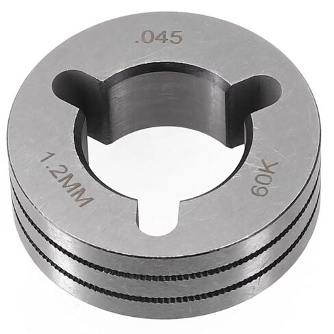 ملحق تغذية سلك أخدود MIG Welder Drive Roller مخرش في فولاذ محمل متوافق مع موديلات Miller/Clarke/SIP .030/.035/.045/1-16 بوصة لتغذية اللحام السلس #8 in Saudi Arabia