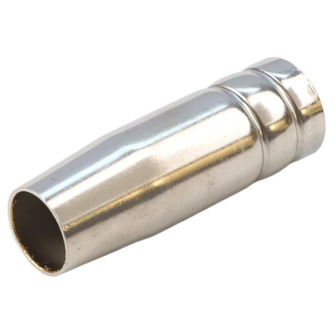 MIG MB15 Conical Nozzle Cover Brass Gas Push-On Welding Accessory 18mm OD 12mm ID 54mm Length Compatible with Welders 10pcs in Saudi Arabia