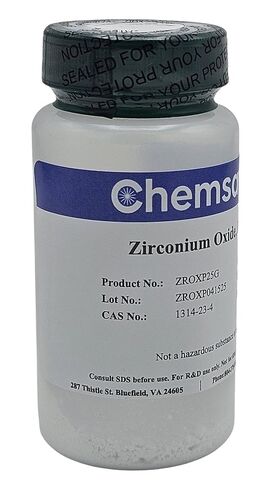 أكسيد الزركونيوم، مسحوق، 99%، 25 جرام in Kuwait