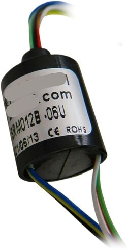 SRM012B-06U Flange-Free Conductive Slip Ring 6-Way 360-degree Rotary Joint in Saudi Arabia