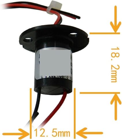 12.5mm Rotating Slip Ring high Speed Ball SRM012U-2 * 4A in Saudi Arabia