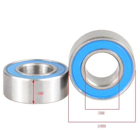 MR105-2RS Ball Bearings 5x10x4mm,ABEC-5 Level, Low Noise and high Speed, Suitable for RC Vehicles in Saudi Arabia