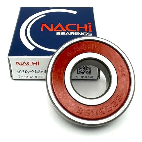 NACHI 6203 2NSE9 C3 Ball Bearing, Rubber Sealed 17X40X12 MM 6203 2RS 6203DDU in Saudi Arabia