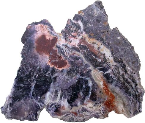 122 جرام لوح تيفاني ستون بيرترانديت أوبال فلوريت أرجواني كاب خشن FS8 in Kuwait