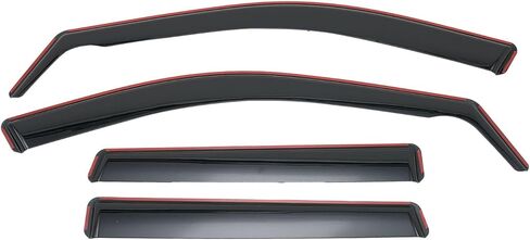 Xipoo Side Window Visor Deflector Compatible with 2009-2018 Dodge Ram 1500 Crew Cab Visor Trim Cover Side Window Deflector Replacement for 2009-2018 Dodge Ram 1500 Accessories in Kuwait