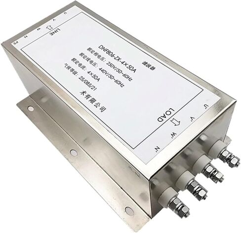 فلتر الطاقة العاكس للخدمة الخاصة بأربعة أسلاك ثلاثي الطور DNF806-4 50A 380V مضاد للتدخل in Saudi Arabia