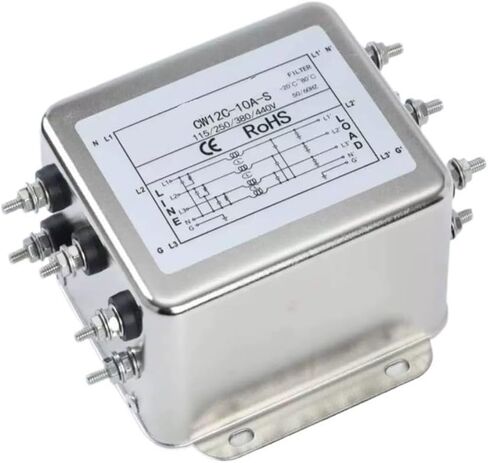 CW12C-10A/20A/30A/40A/50A/60A-S مرشح طاقة ثلاثي الطور بأربعة أسلاك (CW12C-40A-S) in Saudi Arabia