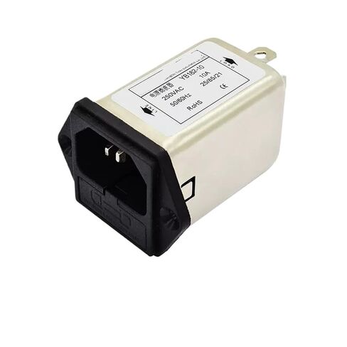 YB182-1A/3A/6A/10A Socket + Double Insurance Power Filter 220V/250V(Yb182-10a) in Saudi Arabia