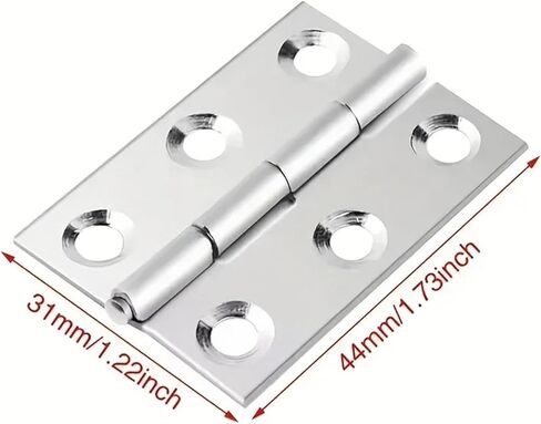 الأجهزة مفصلات من الفولاذ المقاوم للصدأ موصل الباب درج 6 فتحات تركيب 10 قطعة in Kuwait