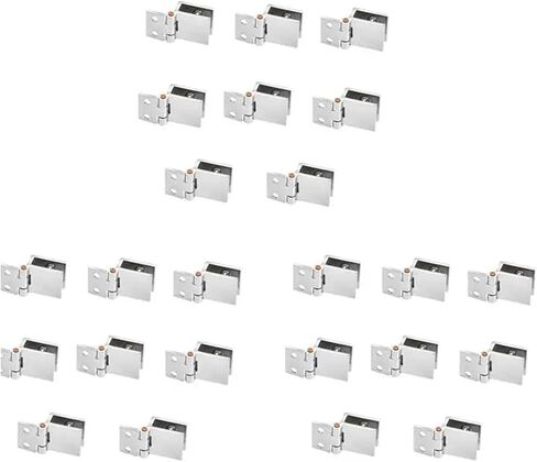 مفصلات الأبواب 5 مم - 8 مم مشبك مستطيل قابل للتعديل مشبك واحد 24 قطعة in Kuwait