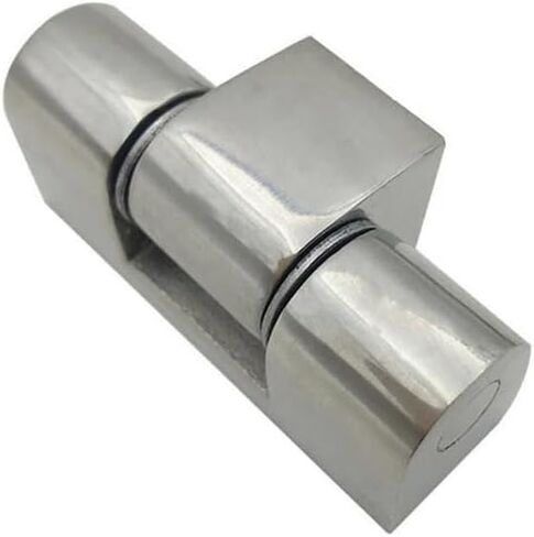 مفصل باب الخزانة 304 من الفولاذ المقاوم للصدأ معدات كهربائية سميكة الحاملة 1 قطعة (مرآة - غير القابل للصدأ) in Kuwait