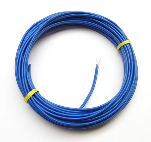 سلك مزدوج حراري من النوع T AWG 24 سلك مجدول ث. عزل PVC - 10 ياردة in Saudi Arabia