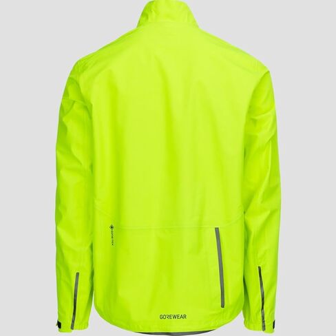 جاكيت GOREWEAR Glidewheel Gore-Tex - أصفر نيون للرجال، مقاس US M/Eu L in Kuwait