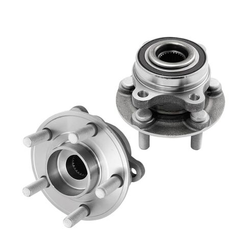 Detroit Axle - Front 2pc Wheel Bearing Hubs for 04-07 Ford Freestar Mercury Monterey, 2 Wheel Bearing and Hubs Assembly 2004 2005 2006 2007 Replacement in Saudi Arabia