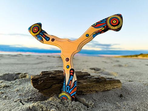 Boomerang for Teens & Adults, Designed for Beginners – Easy to Throw, Pro Performance Boomerang That Comes Back, Made of Plywood, Fun Outdoor Game, Thin, Lightweight and Safe to Use, Model: N6 in Saudi Arabia